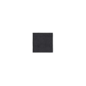 Tmavě šedý froté ručník z Bio bavlny 30x30 cm Check – JUNA