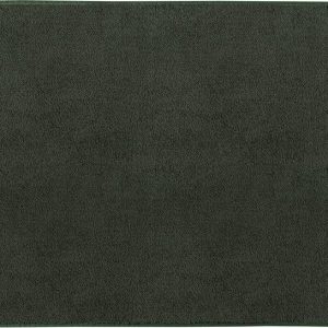 Tmavě zelená/modrá koupelnová předložka z bio bavlny 50x80 cm Soft – Mette Ditmer Denmark
