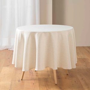 Ubrus ø 180 cm Pauline – douceur d'intérieur
