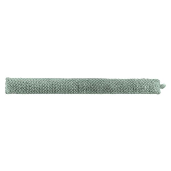 Zelená ochrana proti průvanu 10x80 cm Flanela – douceur d'intérieur