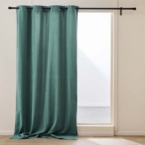 Zelený manšestrový termo závěs 140x260 cm Madison – douceur d'intérieur