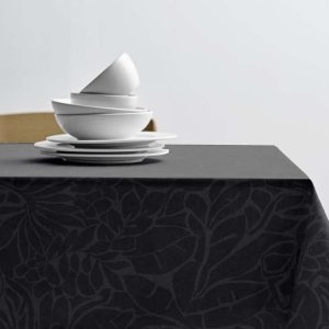 Damaškový ubrus 140x370 cm Abstract leaves – Södahl