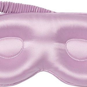 Hedvábná maska na spaní v levandulové barvě Contour Wildflower – slip