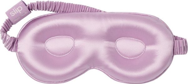 Hedvábná maska na spaní v levandulové barvě Contour Wildflower – slip