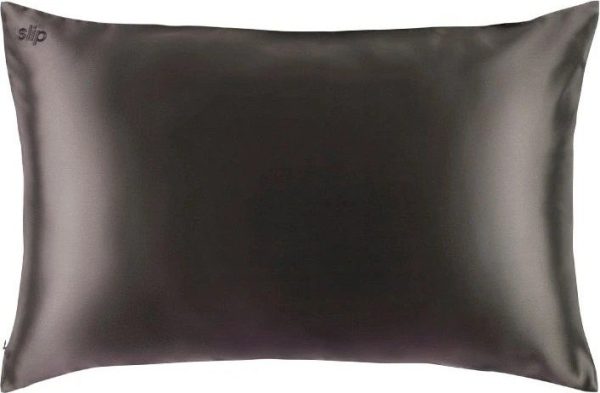 Hedvábný povlak na polštář 51x76 cm Charcoal – slip