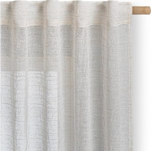 Krémová záclona 140x270 cm Drimar – Restilo
