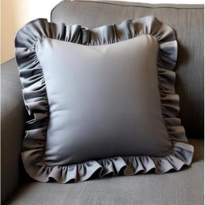 Povlak na polštář s příměsí bavlny 40x40 cm Ruffled – Mila Home