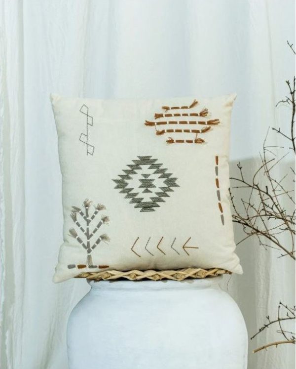 Povlak na polštář s příměsí bavlny 45x45 cm – Mila Home