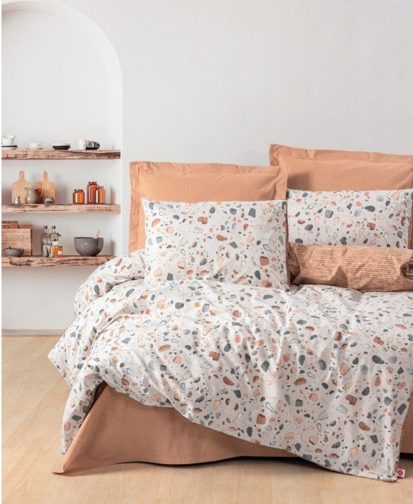 Povlečení na jednolůžko z bavlny Renforcé 140x200 cm Earth-Inspired Calm – Mila Home Luxury