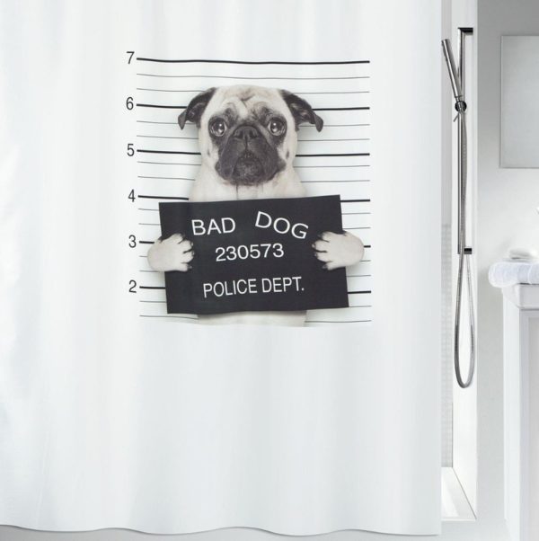 Sprchový závěs 180x200 cm Bad Dog – Spirella