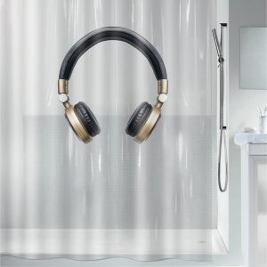Sprchový závěs 180x200 cm Headphone – Spirella