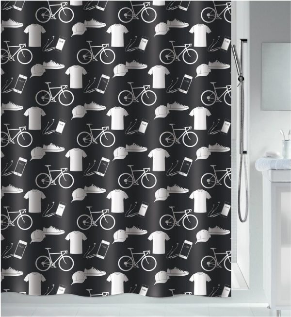 Sprchový závěs 180x200 cm Patchwork – Spirella