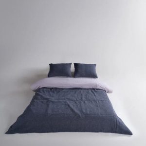 Tmavě šedý set přehozu a povlaku na polštář z žakáru 240x260 cm Jacquard – Mila Home Luxury