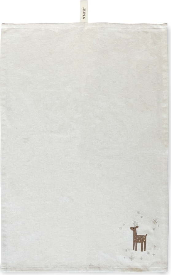 Utěrka s vánočním motivem s příměsí bavlny 50x70 cm Christmas Fable – JUNA