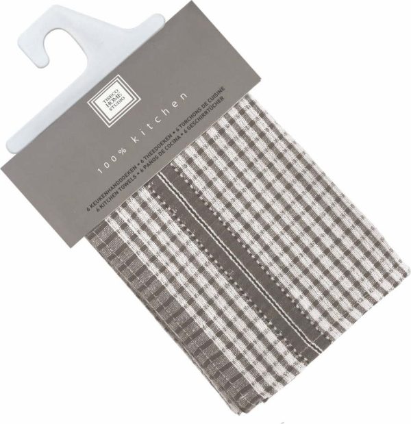 Utěrky v sadě 6 ks 45x70 cm Waffle Quickly – Tiseco Home Studio