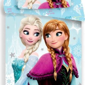 Bavlněné dětské povlečení na jednolůžko 140x200 cm Frozen "Light blue" – Jerry Fabrics