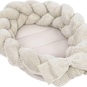 Béžové hnízdečko pro miminko 47x70 cm – Meowbaby