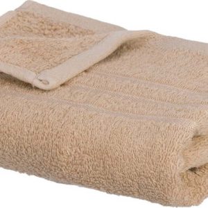 Béžový froté bavlněný ručník 50x100 cm Simple – Casa Selección