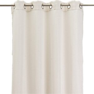 Béžový/ve zlaté barvě závěs z žakáru 140x260 cm Lluvia – Casa Selección