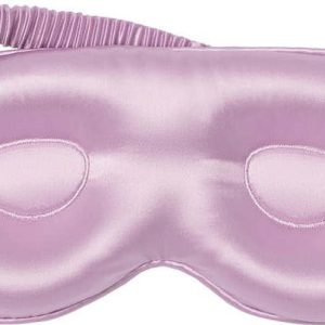 Hedvábná maska na spaní v levandulové barvě Contour Wildflower – slip