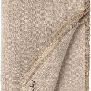 Krémová bavlněná deka 130x180 cm Handloom – Lorena Canals