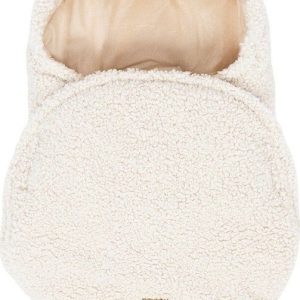 Krémová dětská zavinovačka s beránkem 45x80 cm – Meowbaby