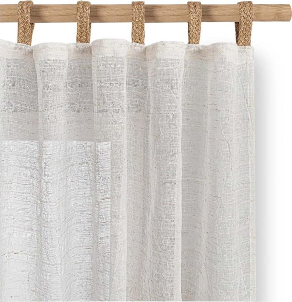 Krémový závěs 140x250 cm Drimar – Restilo