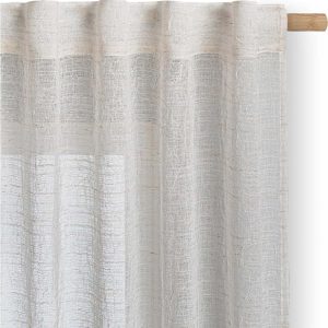 Krémový závěs 140x250 cm Drimar – Restilo