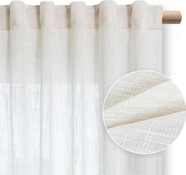 Krémový závěs 140x270 cm Valeta – Restilo