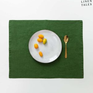 Lněné prostírání 35x45 cm True Green – Linen Tales