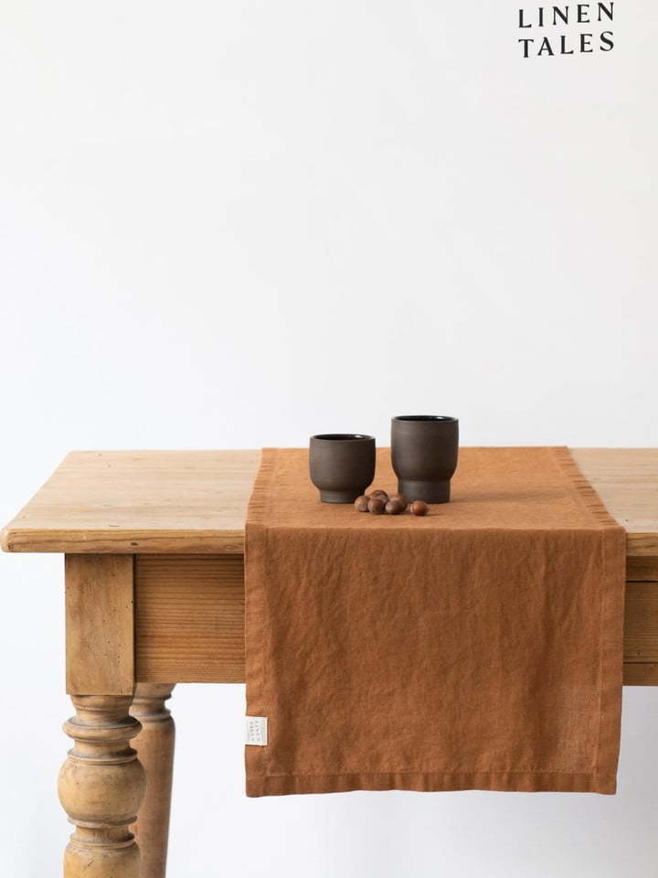 Lněný běhoun na stůl 40x200 cm – Linen Tales