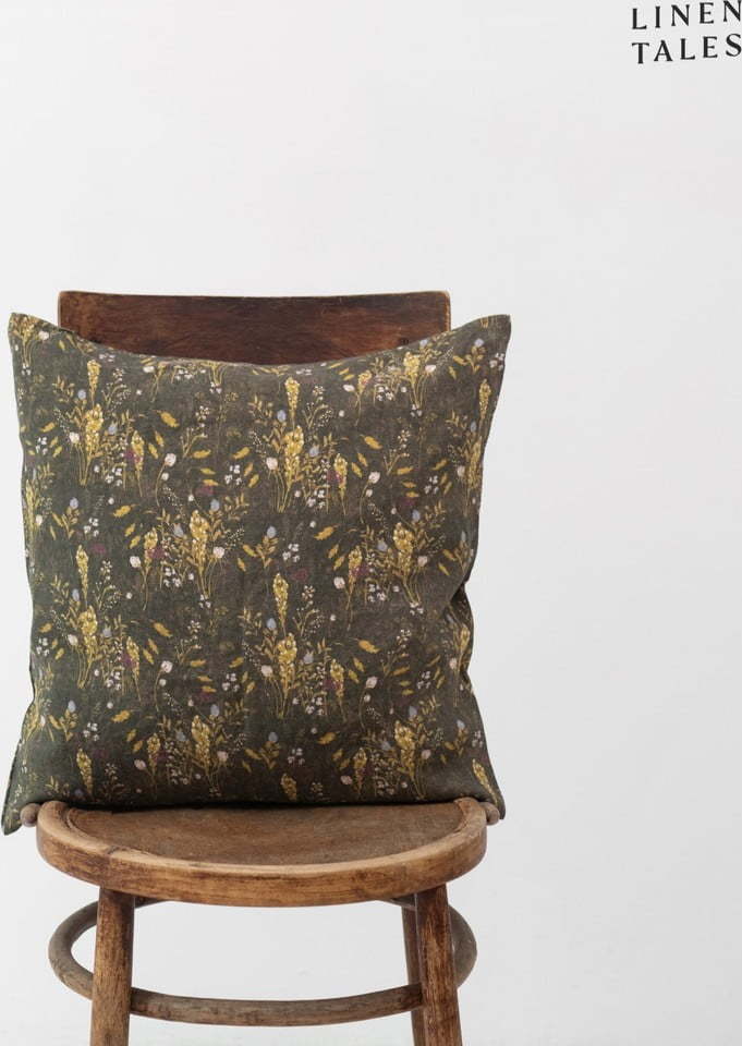 Lněný povlak na polštář 45x45 cm Woodland – Linen Tales