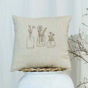 Povlak na polštář s příměsí bavlny 45x45 cm – Mila Home