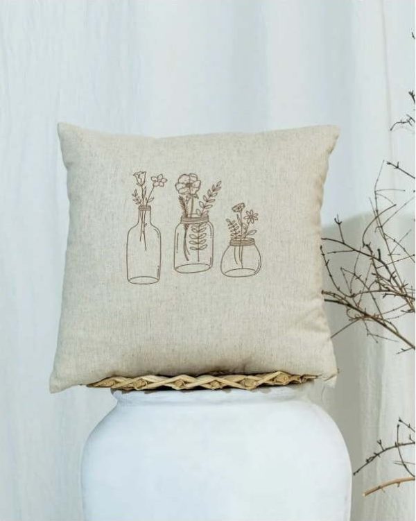Povlak na polštář s příměsí bavlny 45x45 cm – Mila Home