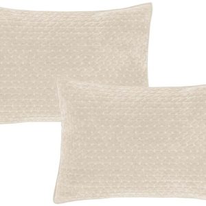 Povlaky na polštáře v sadě 2 ks 50x75 cm Attica Velvet Embroidered – Bianca