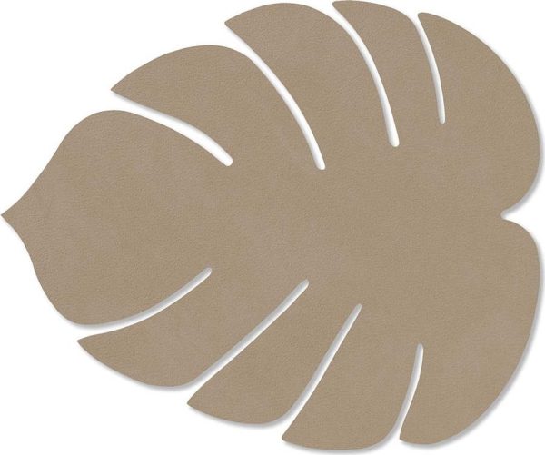 Prostírání z eko kůže 22x26 cm Monstera Leaf Nupo – LIND DNA