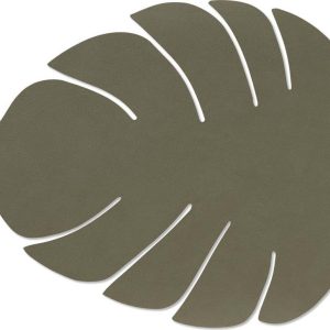 Prostírání z eko kůže 35x42 cm Monstera Leaf Nupo – LIND DNA
