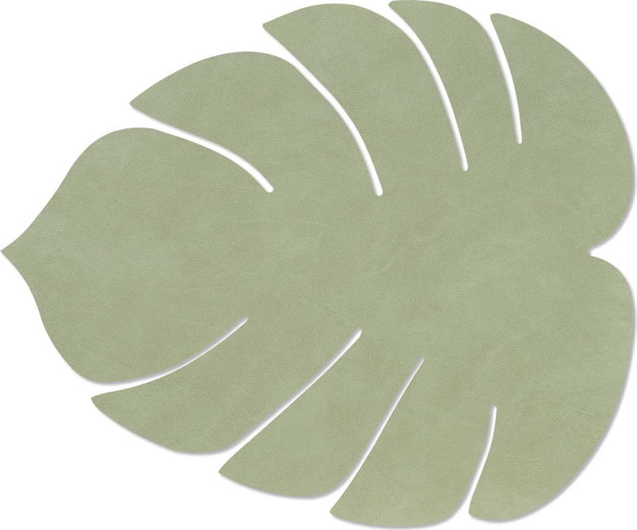 Prostírání z eko kůže 35x42 cm Monstera Leaf Nupo – LIND DNA