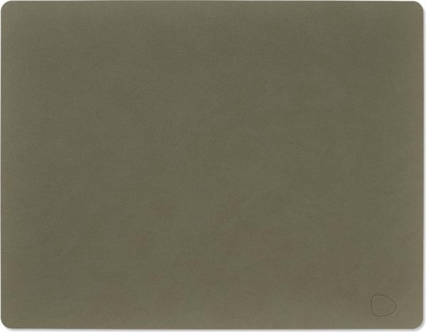 Prostírání z eko kůže 35x45 cm Square L Nupo – LIND DNA
