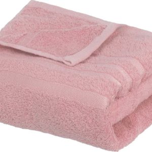 Růžová froté bavlněná osuška 70x140 cm Simple – Casa Selección