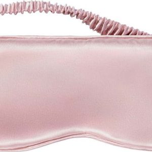 Růžová hedvábná maska na spaní Pink – slip