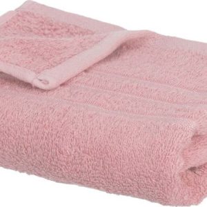 Růžový froté bavlněný ručník 50x100 cm Simple – Casa Selección