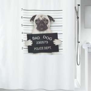 Sprchový závěs 180x200 cm Bad Dog – Spirella