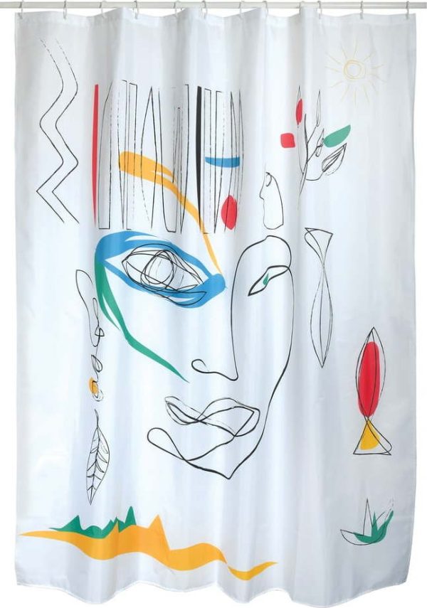 Sprchový závěs 180x200 cm Faces – Spirella
