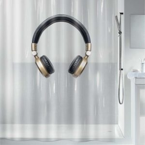 Sprchový závěs 180x200 cm Headphone – Spirella