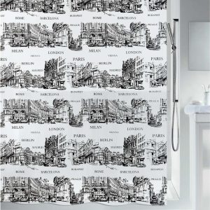 Sprchový závěs 180x200 cm Places – Spirella