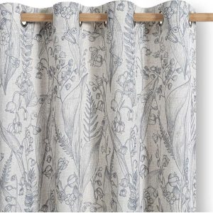 Světle šedý závěs 135x250 cm Selvetia – Restilo