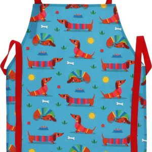 Bavlněná dětská zástěra Sunny Sausage Dog – Rex London