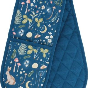 Bavlněná dvojitá kuchyňská chňapka Enchanted Twilight Animals – Catherine Lansfield