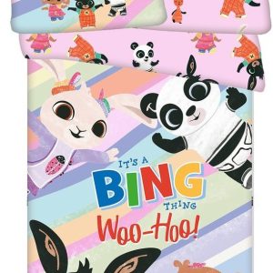 Bavlněné dětské povlečení do postýlky 100x135 cm Bing "It's a thing" – Jerry Fabrics